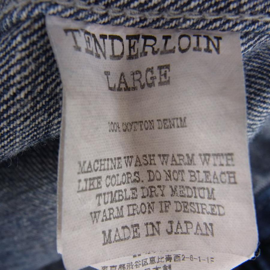 TENDERLOIN tenderloin 22SS DENIM JKT WASH denim jacket wash indigo