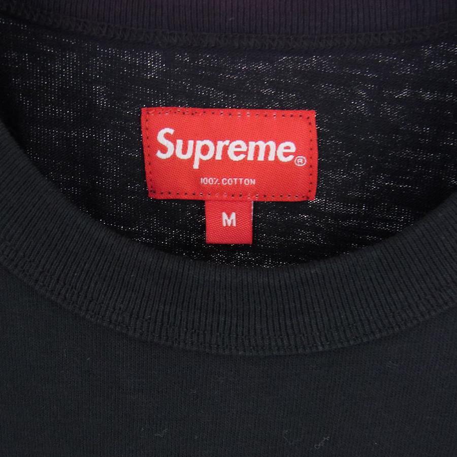 Supreme Supreme 20SS EAZY S/S TOP logo short-sleeved T-shirt black type M  [new and old] [unused] [used]