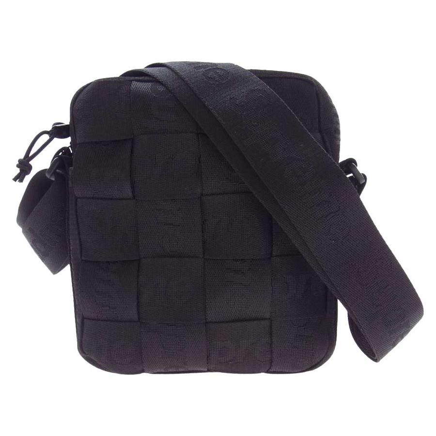Supreme Supreme 23SS Woven Shoulder Bag shoulder bag black ser...
