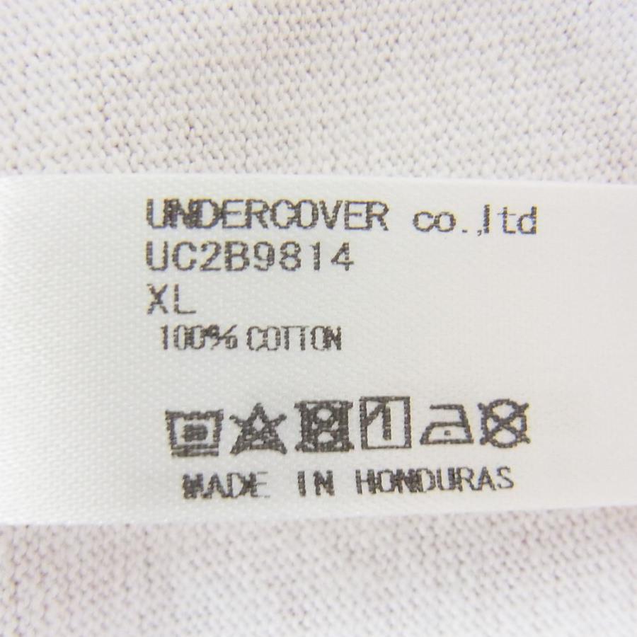 UNDERCOVER Undercover 22AW UC2B9814 × VERDY Verdy graphic print  long-sleeved T-shirt white XL [old and new] [unused] [used]