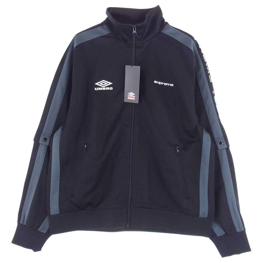 Supreme Supreme 23SS × Umbro Snap Sleeve Jacket Black Umb...