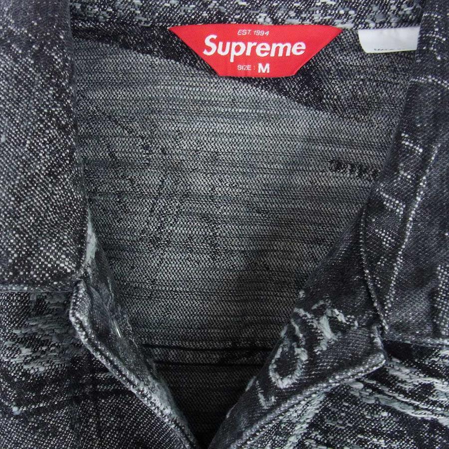 Supreme Denim Trucker Jacket - Black