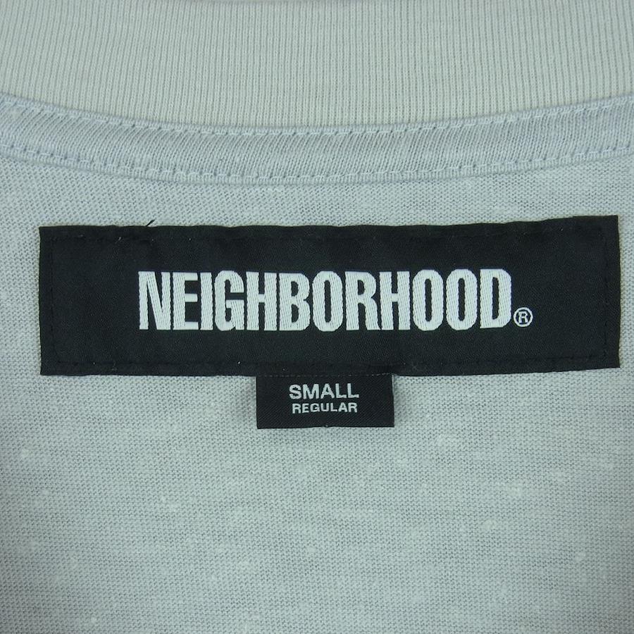 NEIGHBORHOOD Neighborhood 23SS 231LPNH-CSM03 LOGO PRINT CREWNECK LS Logo  Print Crewneck Long T Long Sleeve T-shirt S [Superb Beauty] [Used]