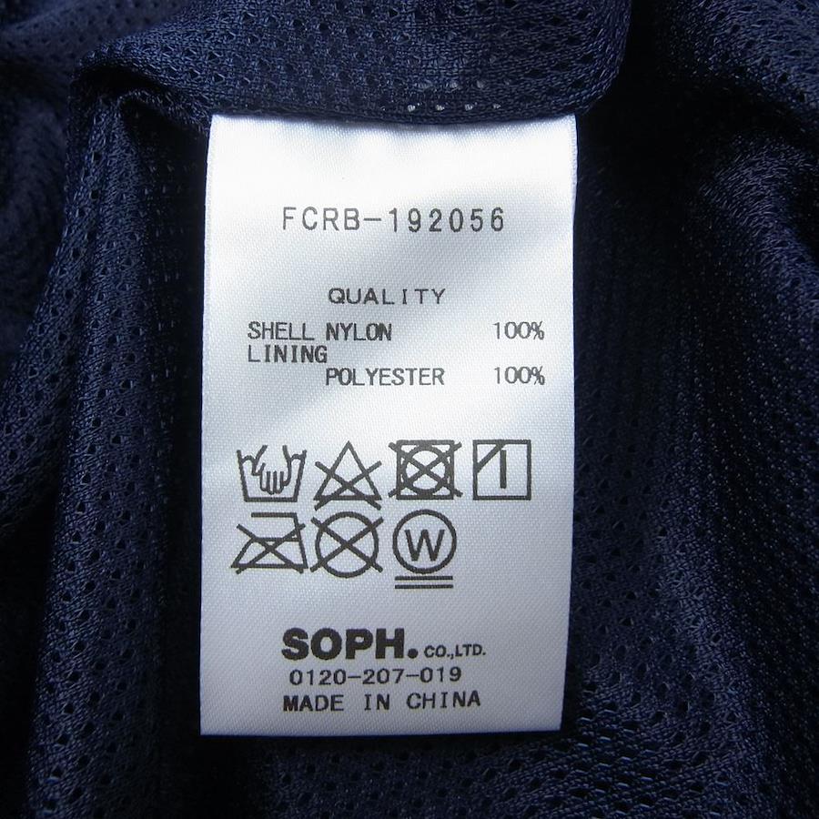 SOPH F.C.Real Bristol BIG EMBLEM STAND COLLAR BLOUSON nylon jacket M [new  and old] [unused] [used]