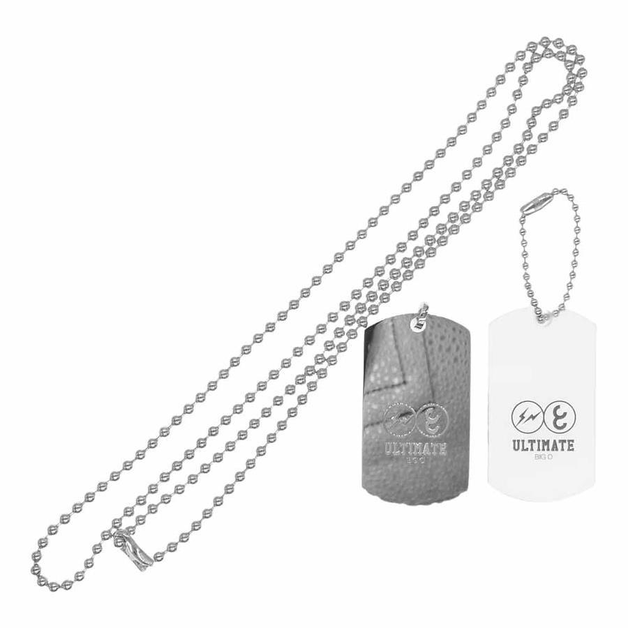 Career ring careering × fragment design fragment dog tag necklace silver  type [superb beauty product] [used]