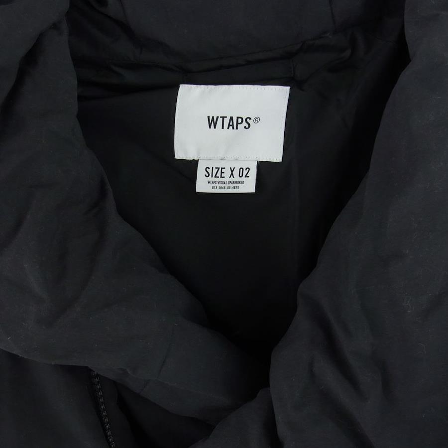 WTAPS ダブルタップス 18AW 182TQDT-JKM04 40%uparmored DUNE JACKET 中綿 ジャケット ブラック系  SIZE X 02【中古】