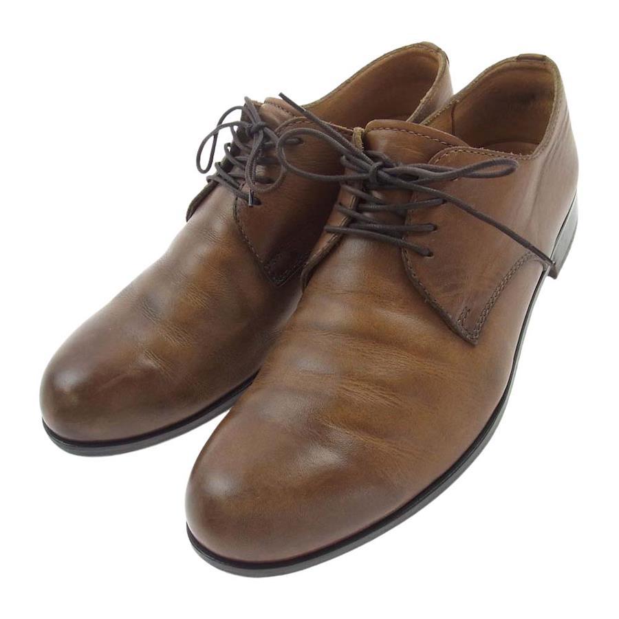 Padrone PADRONE PU7358-2001-11C DERBY PLAIN TOE SHOES Derby Plain Toe Shoes  Brown Series 40 [Used]