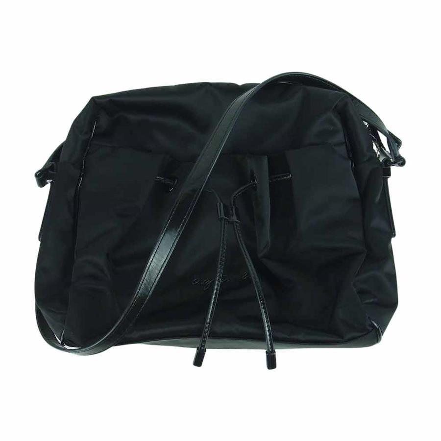 Nylon Black Crossbody Bag (Authentic Pre-Owned)