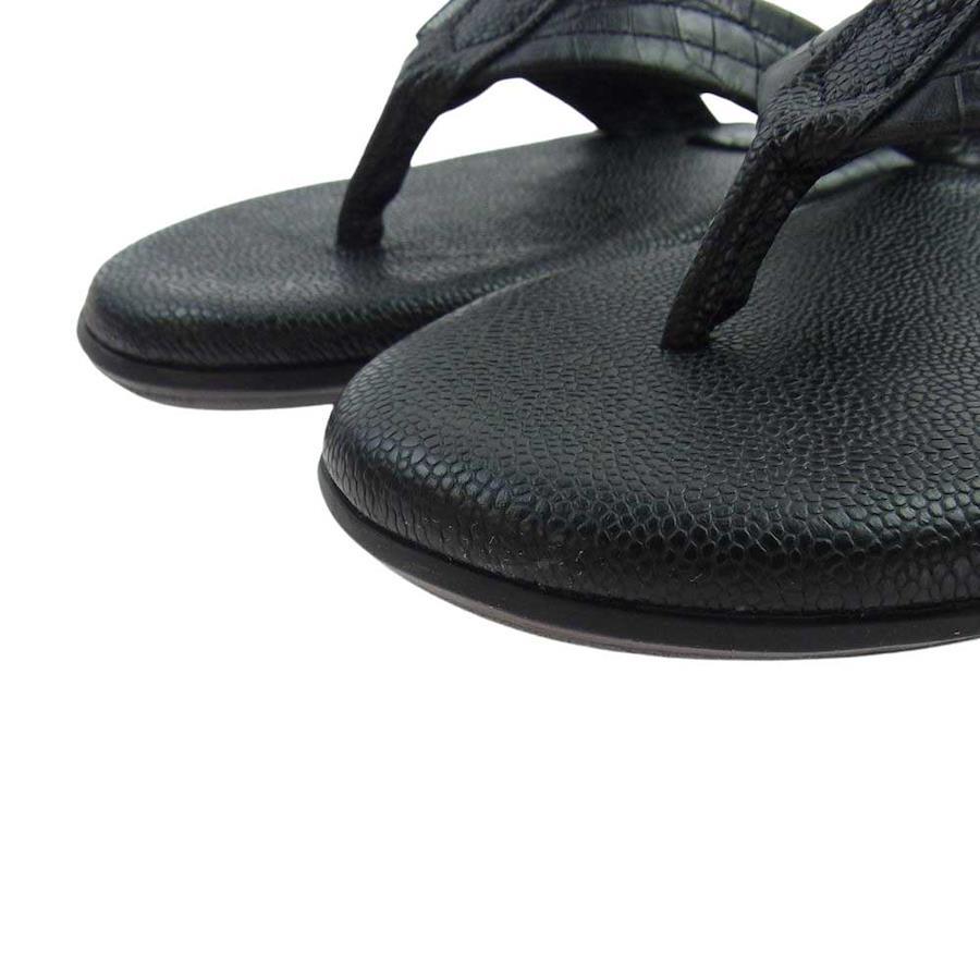 高質で安価 neighborhood×Island slipper BLACK×BLACK - 靴