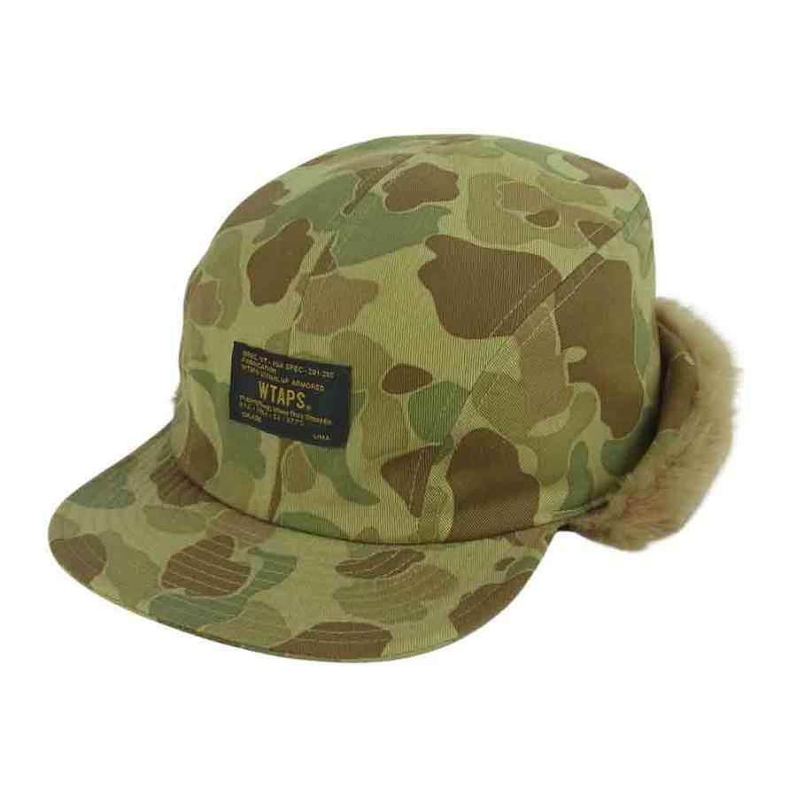 WTAPS Double Taps 15AW 152MTDT-HT04 LUMBER CAP lumber cap camouflage duck  hat cotton made in Japan khaki series L [pre-owned]