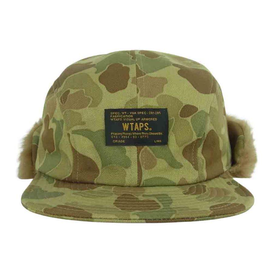 WTAPS Double Taps 15AW 152MTDT-HT04 LUMBER CAP lumber cap camouflage duck  hat cotton made in Japan khaki series L [pre-owned]