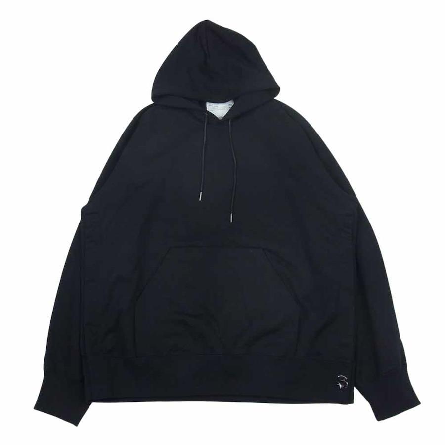 Sacai Sakai 23SS SCM-070 S Sweat Jersey Hoodie Black 3 [New an...