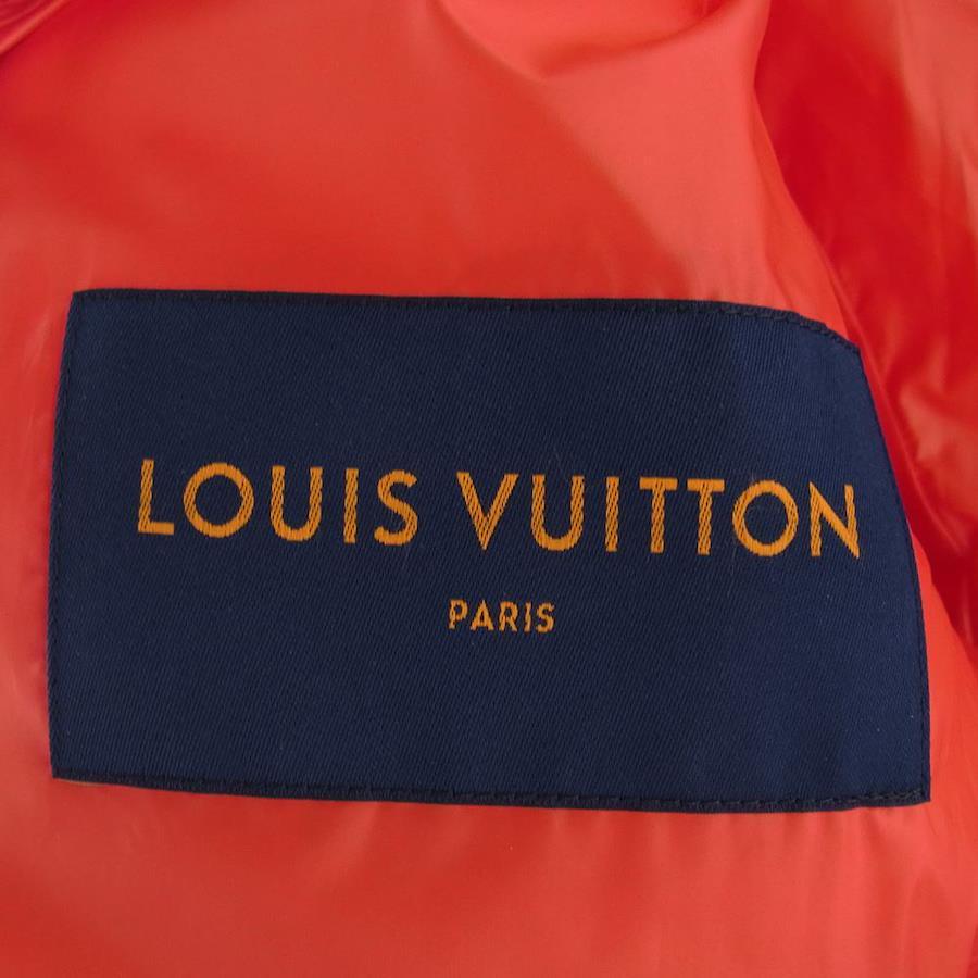 Buy Louis Vuitton 21AW Flower Quilted Hoodie Jacket Red HLB50EDH1