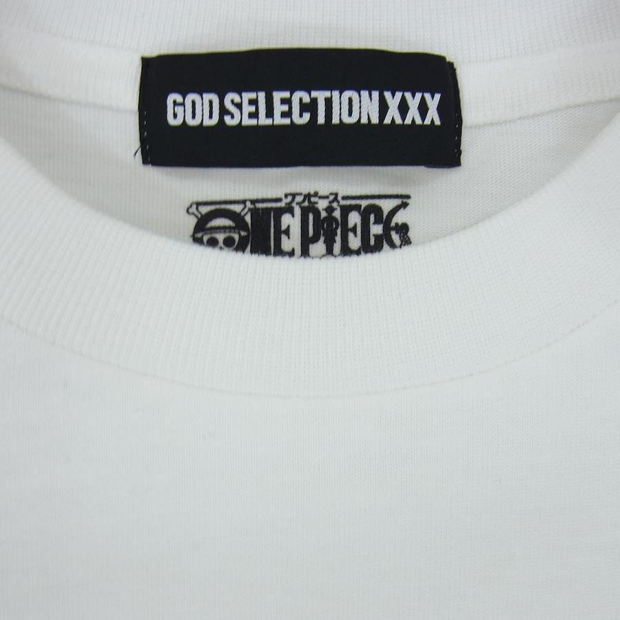 GOD SELECTION XXX God Selection x ONE PIECE One Piece Luffy Short Sleeve  T-shirt White M [Used]