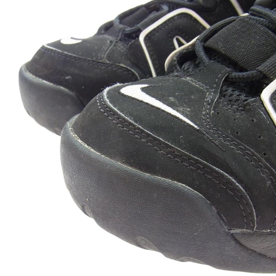 NIKE Nike 414962-002 AIR MORE UPTEMPO BLACK air more uptempo more ten  sneakers black system 28.5cm