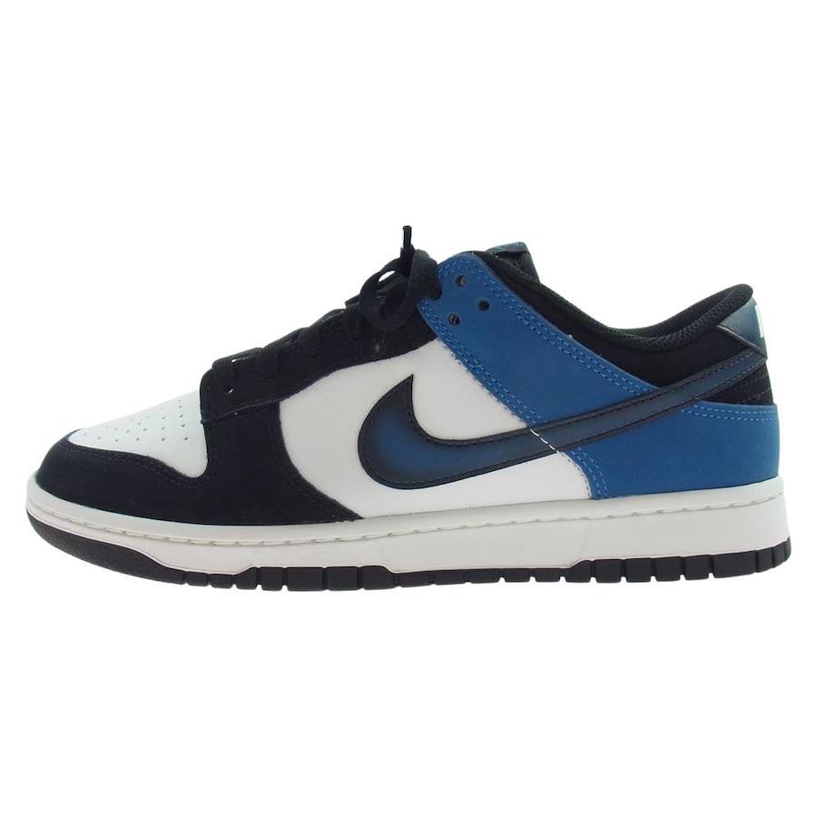 NIKE FD6923-100 Dunk Low Industrial Blue Dunk Low Industrial Blue Low Cut  Sneakers White Blue Series 27.5cm [New Old Item] [Used]