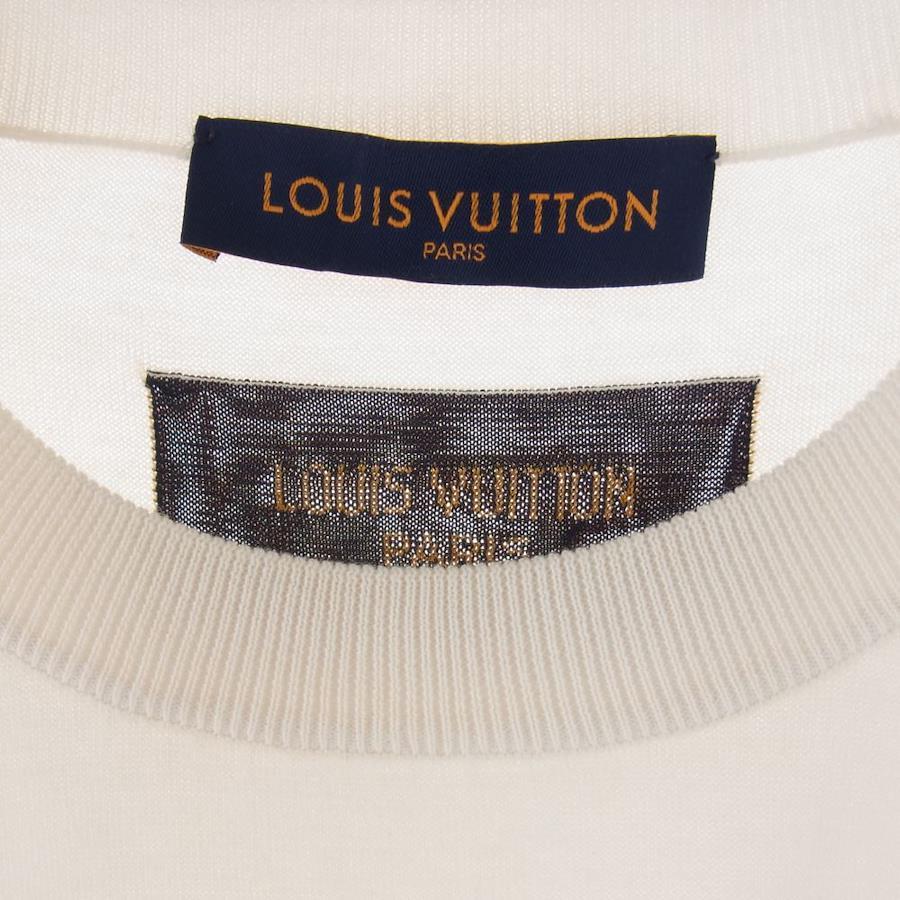 LOUIS VUITTON EVERYDAY LV CREWNECK WHITE T-SHIRT