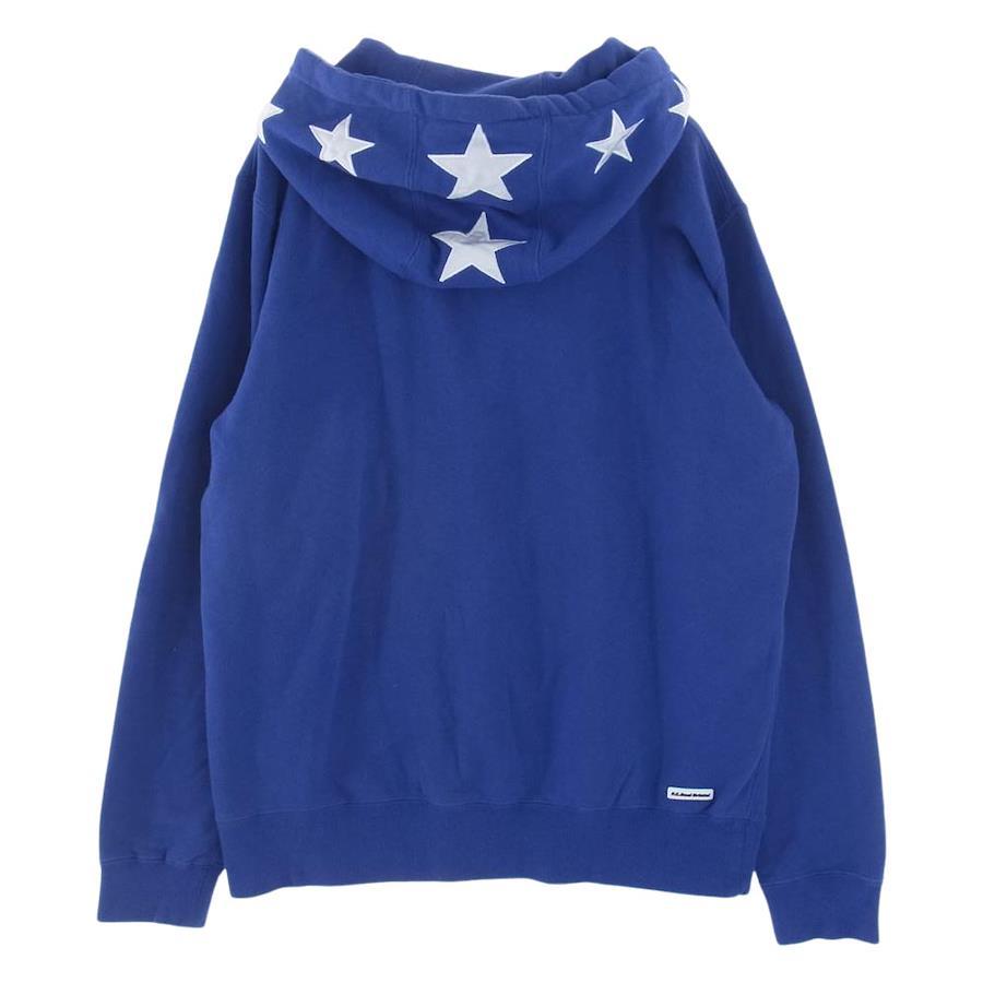 F.C.R.B. F.C.R.B. 16AW FCRB-167041 STAR HOOD PULLOVER PARKA Star pullover  parka blue M [Used]