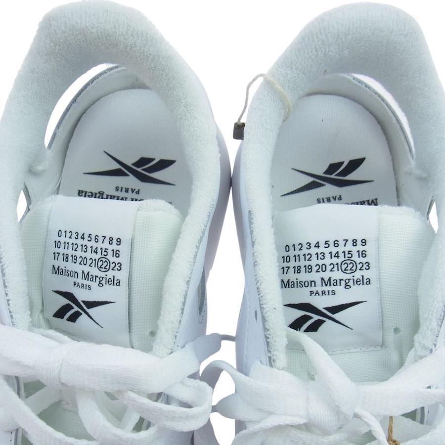 MAISON MARGIELA Maison Margiela GX5137 × Reebok Classic Leather Shoes Tabi  Tabi Sneakers White 27.5cm [Excellent Good Condition] [Used]