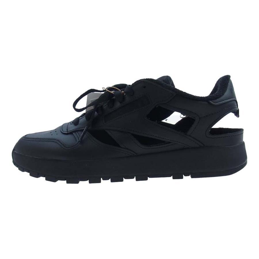 MAISON MARGIELA Maison Margiela GY0244 × Reebok Classic Leather Shoes Tabi  Sneakers Black 27.5cm [New] [Unused] [Used]