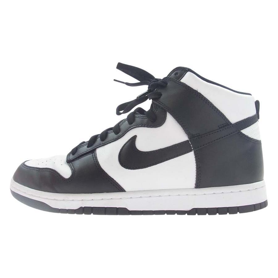 NIKE DD1399-105 Dunk High Championship White Dunk High Championship White  Sneakers Black White 29cm [Used]