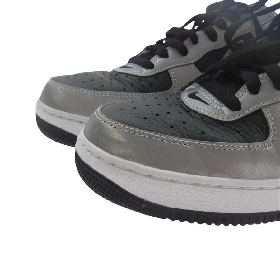NIKE DJ6033-001 Air Force 1 Low Silver Snake Air Force 1 Low Silver Snake  Sneakers Silver Black 28cm [Used]
