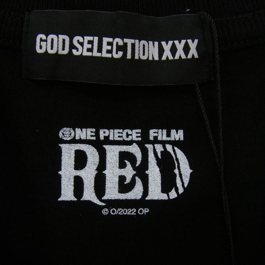 GOD SELECTION XXX God Selection GX-S22-OPST-03 × ONE PIECE FILM RED One  Piece Film Red Print T-shirt [New] [Unused] [Used]