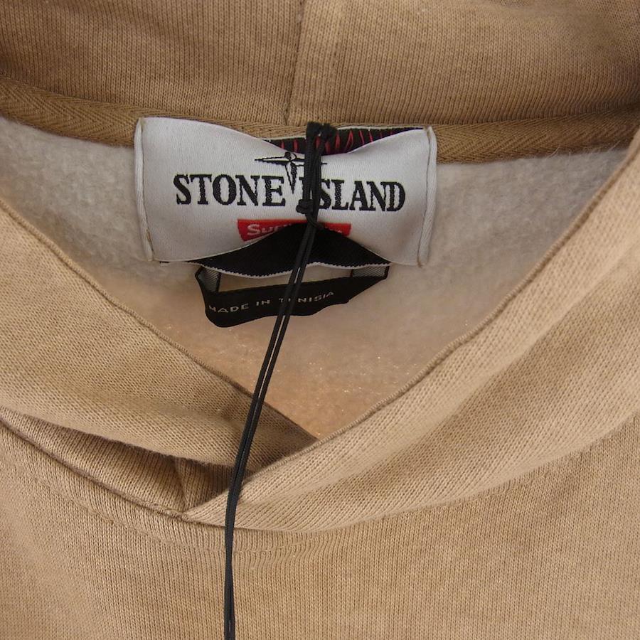 Buy Supreme 22SS Stone Island Stripe Hooded Sweatshirt Stone