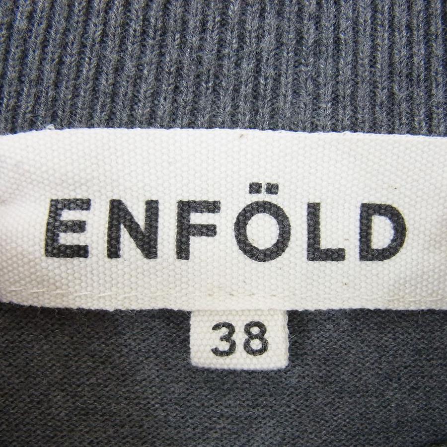 ENFOLD エンフォルド 3008S270-1310 ウォッシャブルコットン ニット ...