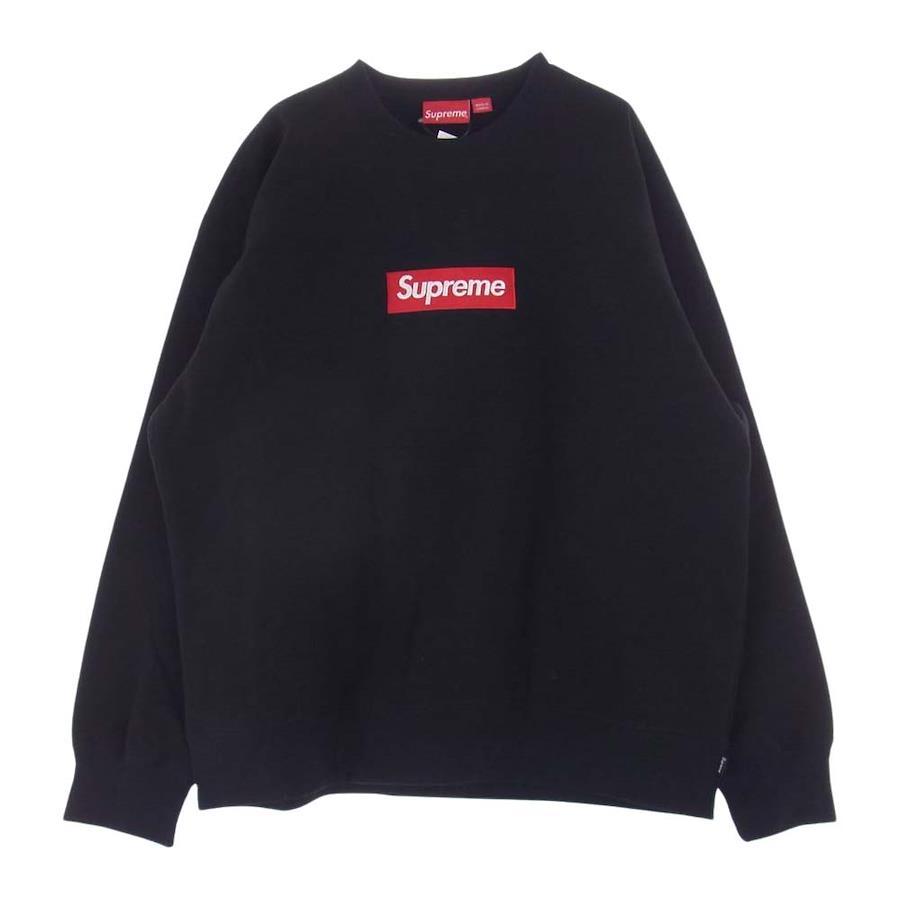Supreme 22AW Box Logo Crewneck Black Box Logo Crewneck Sweatshirt  Sweatshirt Black XL [New] [Unused] [Used]