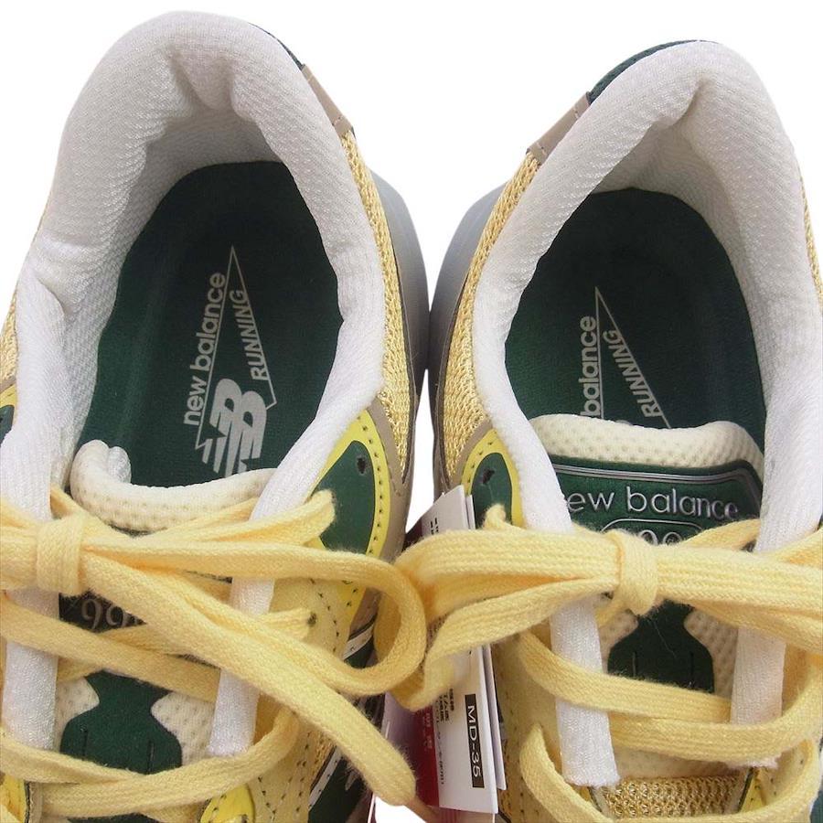 NEW BALANCE New Balance M990TE6 Made in USA 990V6 Green Yellow Suede Mesh  Sneakers Yellow Green 27cm [New] [Unused] [Used]