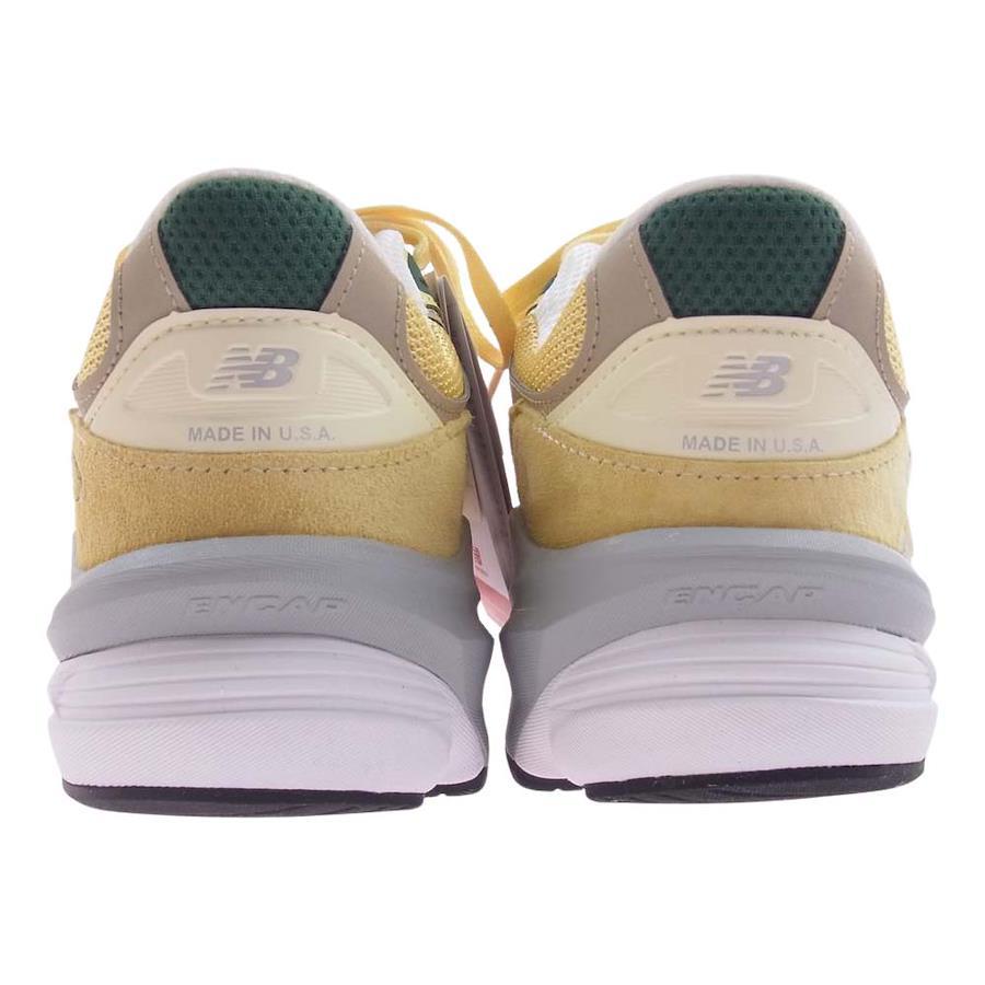 NEW BALANCE New Balance M990TE6 Made in USA 990V6 Green Yellow Suede Mesh  Sneakers Yellow Green 27cm [New] [Unused] [Used]