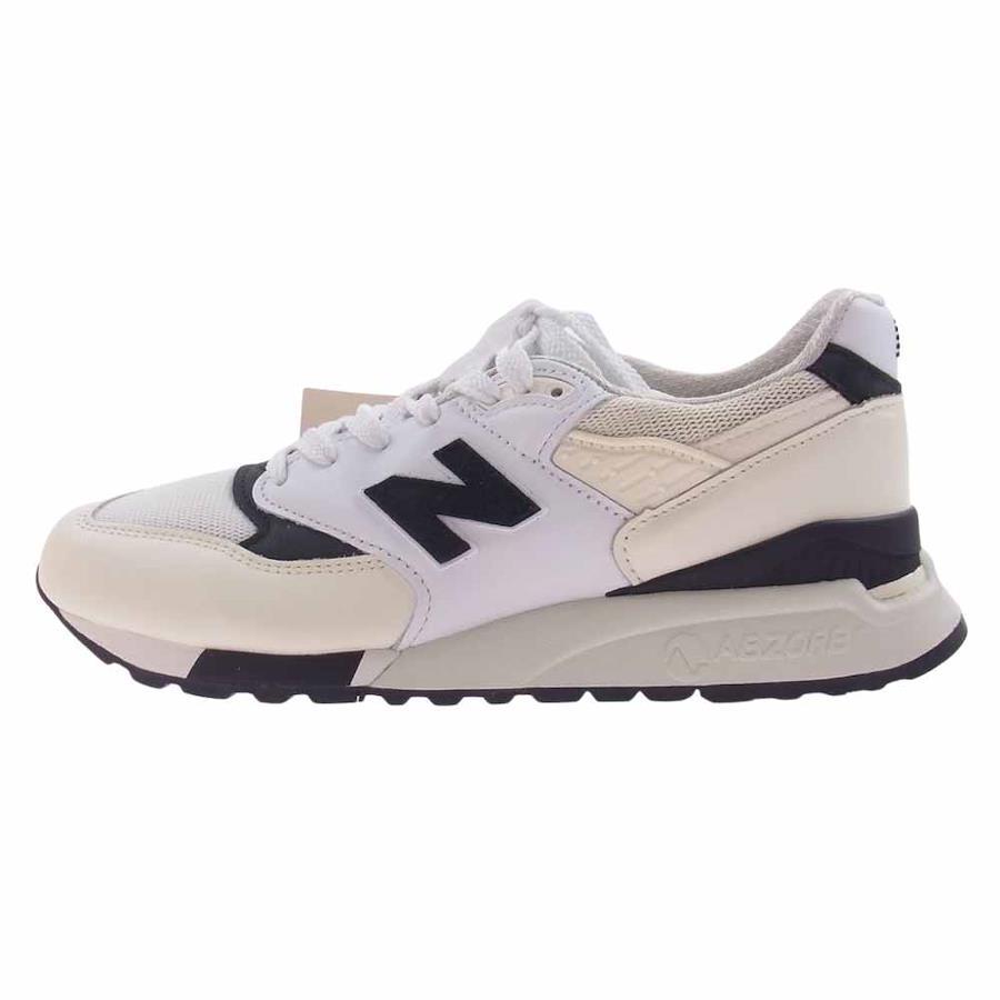 NEW BALANCE ニューバランス U998TI テディサンティス USA製 998 オフホワイト ランニング シューズ スニーカー  26.5cm【新古品】【未使用】【中古】