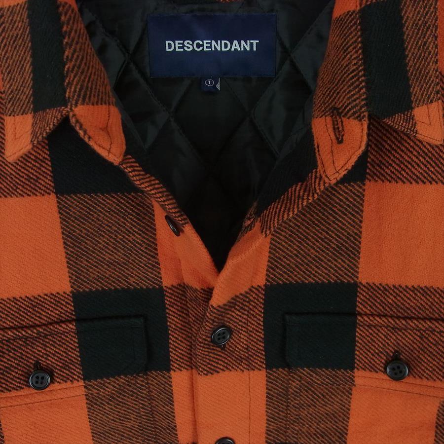 Buy DESCENDANT 191TQDS-JKM02 CLAIRTON SHIRT JACKET Lining Quilted