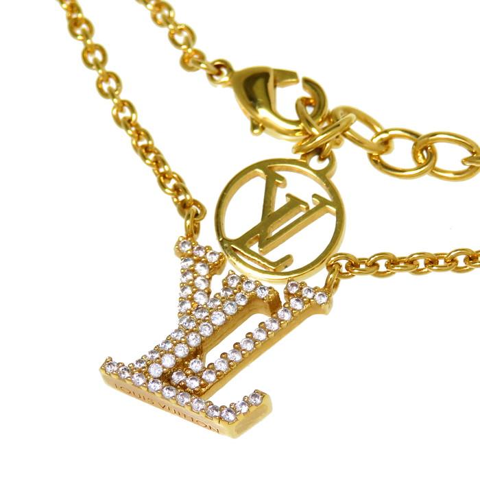 Louis Vuitton Necklace Women's Collier LV Iconic M00596 Gold