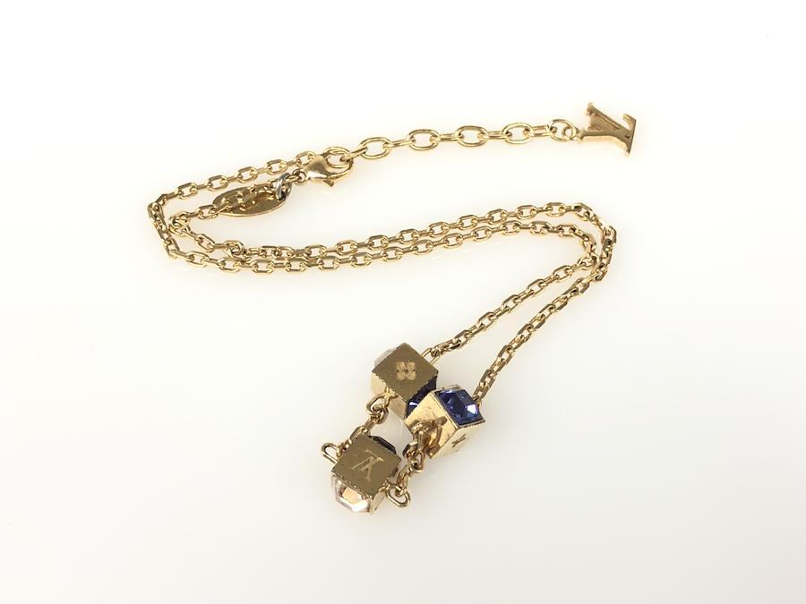 Buy Louis Vuitton Louis Vuitton Collier Gamble necklace M65096 Swarovski  crystal/metal from Japan - Buy authentic Plus exclusive items from Japan
