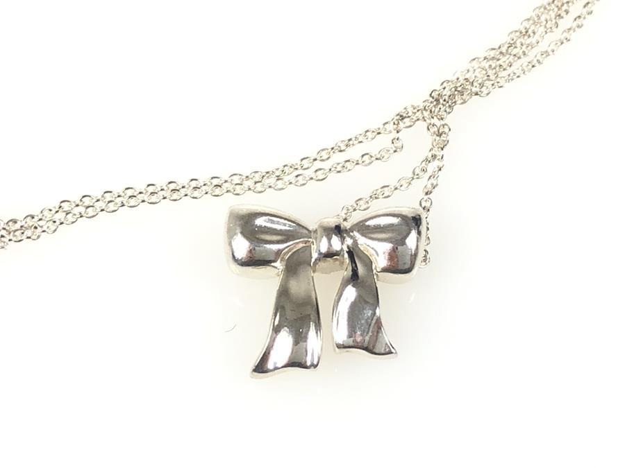 Buy Tiffany TIFFANY ribbon necklace silver 925 from Japan - Buy