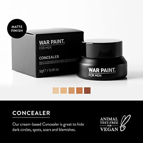 WAR PAINT.(ウォーペイント) ウォーペイント メンズ コンシーラー ライト(02. 自然な肌色) 5グラム (x 1) 日本の