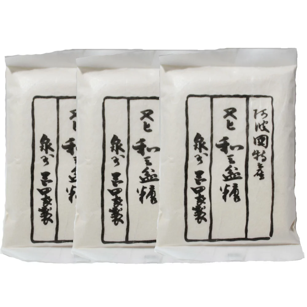 岡田製糖所 阿波和三盆糖 大 × 3袋 500g