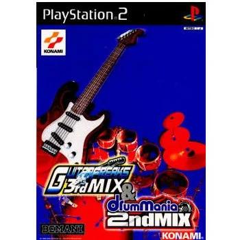 中古品】【表紙説明書なし】[PS2]ギターフリークス3rd MIX&ドラム