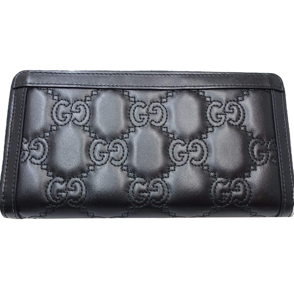 Gucci Black Leather Wallet (Pre-Owned)