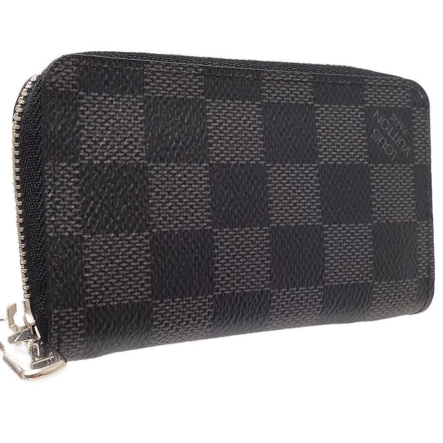 Louis Vuitton Zippy Coin Purse Womens Coin Cases, Black