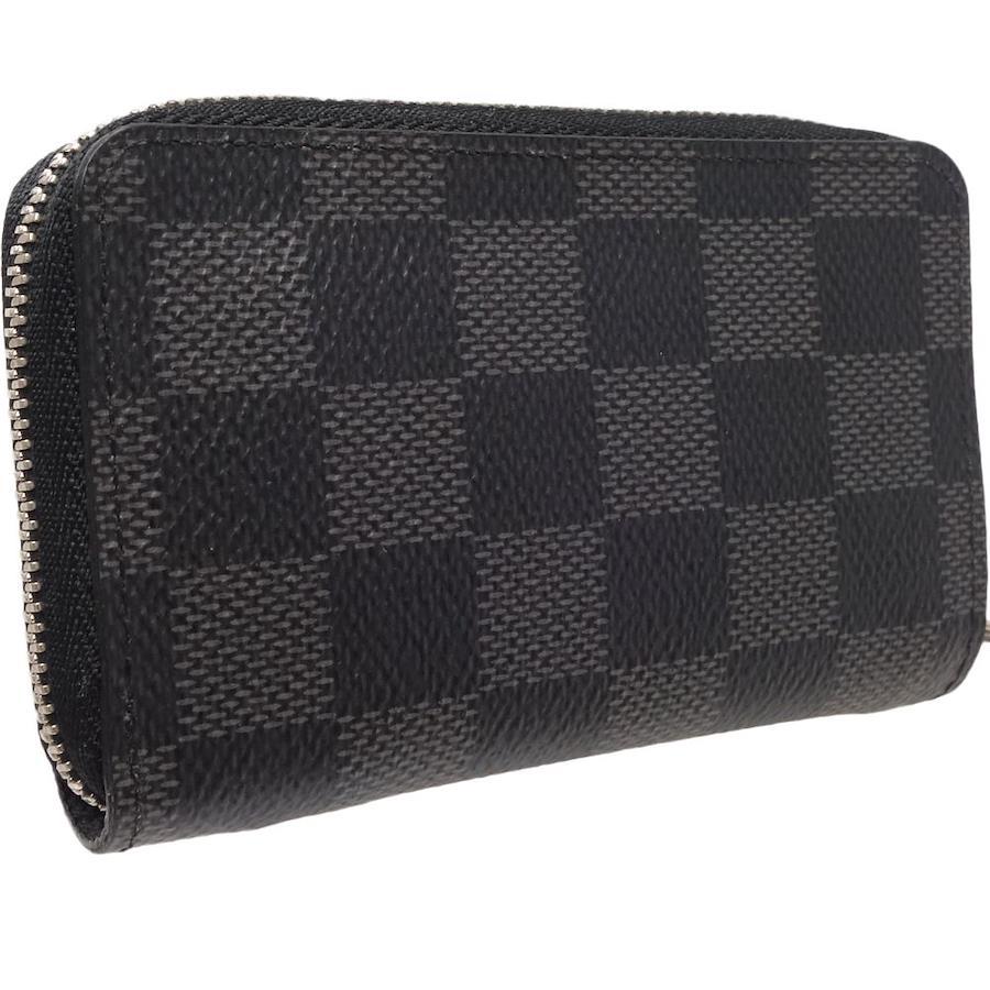 Louis Vuitton Zippy Coin Purse Womens Coin Cases, Black