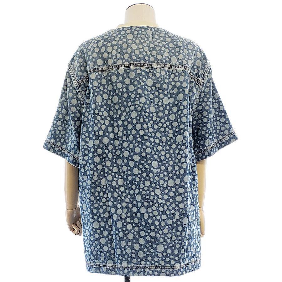 Buy Louis Vuitton LOUIS VUITTON Yayoi Kusama Infinity Dot Denim Short  Sleeve L 1AB6O9 Denim Jacket Indigo Blue / 083803 [Used] from Japan - Buy  authentic Plus exclusive items from Japan