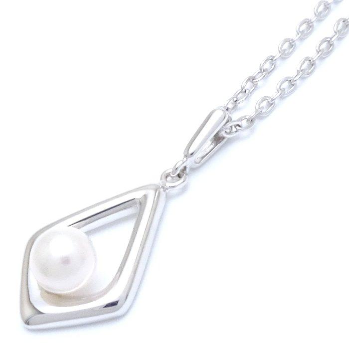 4850円 22g付属品ミキモト MIKIMOTO, ネックレス パール4.5ミリ シルバー / 199457【中古】【BJ】