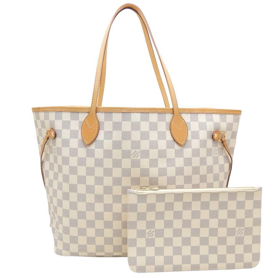 Buy Louis Vuitton Damier Azur LOUIS VUITTON Neverfull MM Damier Azur N41361  Tote Bag White / 250753 [Used] from Japan - Buy authentic Plus exclusive  items from Japan