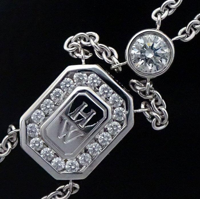 ハリーウィンストン HARRY WINSTON HWロゴ BRDWDRDLHWL ブレスレット ...