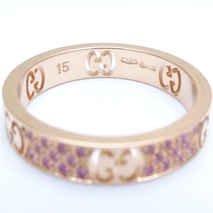 Buy gucci gucci Icon Stardust Ring Pink Sapphire #15 No. 14 K18PG