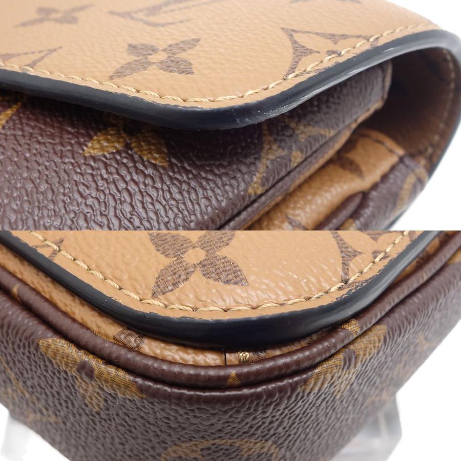Buy LOUIS VUITTON Pochette Metis MM Monogram Reverse M41465 Crossbody  Shoulder Bag Monogram Reverse Brown / 450061 [Used] from Japan - Buy  authentic Plus exclusive items from Japan