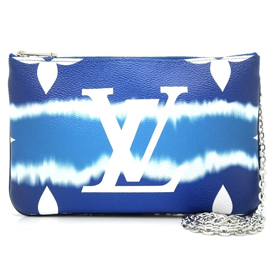 Buy LOUIS VUITTON Pochette Double Zip LV Escal M69124 Crossbody Shoulder  Bag Blue / 450084 [Used] from Japan - Buy authentic Plus exclusive items  from Japan